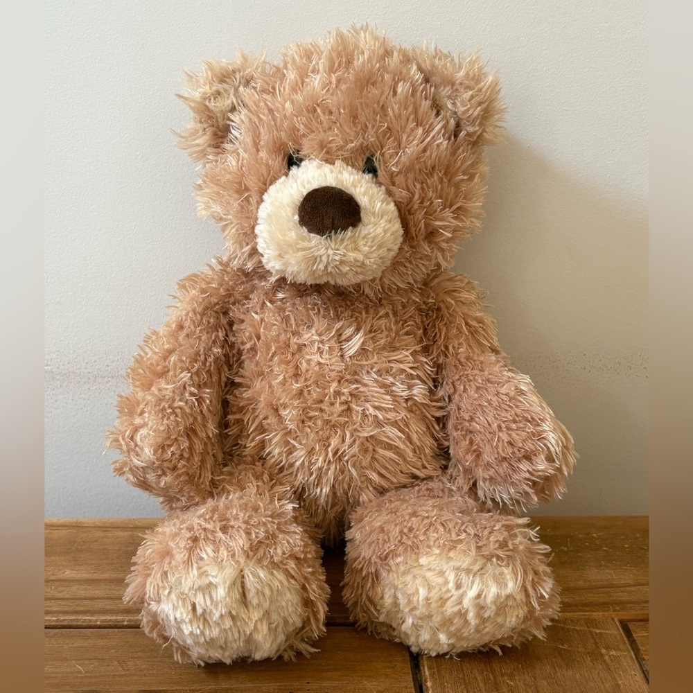 Vintage GUND Teddy Bear Plush Studded Animal Toy
